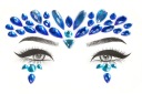 Kryštáľové 3D nálepky na tvár MAKE UP festival