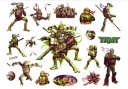 Odnímateľné tetovanie pre deti NINJA TURTLES CG076
