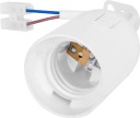 Svietidlo E27 s káblom 15 cm a kockou