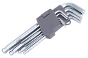 KS FV SÚPRAVA HEX GULOVÝCH ŠESTIHRANNÝCH KĽÚČOV 180MM 9