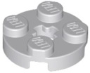 LEGO 2X2 okrúhle SVETLO SIVÁ Č