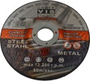Kovový brúsny kotúč 125x6 mm INTER VIS