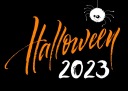 HALLOWEENSKÝ BANNER PLAGÁT Vzor pavúka