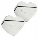 Konzoly na nástennú policu Old White Heart White