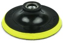 FLEXIBILNÝ LEŠTIACI KOTÚČ SO VELCRO VELCRO PRE BRÚSKU KOŽUŠINU 100mm M14
