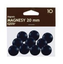 Čierne magnety GRAND 20 mm (10 ks)