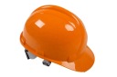 KONŠTRUKCIA OCHRANNEJ PRILBY PRACOVNÁ PRILBA ORANŽOVÁ HDPE 53-62 CM