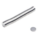 Cylindrický neodymový magnet MW 9x1 N38, sada 10 kusov