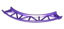 Lego Nowe Tory Dark Purple Vlaková dráha Horská dráha Obrat o 90 stupňov 25061