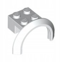 Lego Podbeh kolesa 50745 4259940 Biely 1ks N