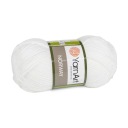 100g hrubá akrylová priadza YarnArt Norway biela 150