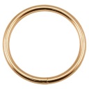 KOVOVÝ PRSTEŇ 40 mm ZLATÝ