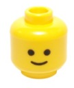 LEGO Little Man Head Yellow Classic Head 3626cp01