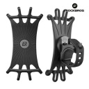Rockbros LF436BK gumený držiak telefónu na bicykel, flexibilný, univerzálny