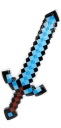 FÓLIOVÝ BALÓN MEČ ZBRAŇ MINECRAFT STEVE PIXEL CREEPER NARODENINY