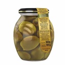 Zelené olivy, odroda Chalkidiki Athina, 395 ml