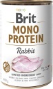BRIT Mono Protein Rabbit - králik 400g (plechovka)