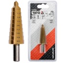 YATO HSS KUŽEĽOVÝ STUPŇOVÝ VRTÁK 6 - 20 mm