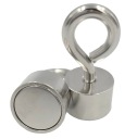 MAGNETICKÝ DRŽIAK 20x13 mm NEODYMIOVÝ MAGNET S UCHOM 13KG