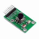Kolískový joystick 5 smerov + 2 tlačidlá