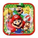 Papierové taniere Super Mario Bros 18 cm 8 ks.
