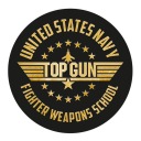 Top Gun School NÁLEPKA NA AUTA US NAVY NÁLEPKA NA PRILBU KNIHA NÁLEPKA NA KNIHU