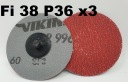 ROLOC DISK brúsny kotúč fi 38 P36 3 ks.