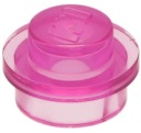 LEGO 1x1 okrúhly hrášok TRANS PINK 4073 NOVINKA
