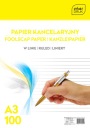 A3 LINKOVÝ KANCELÁRSKY PAPIER INTERDRUK 100 LISTOV 70g