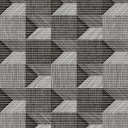 Kúpeľňová predložka, koberček, 3D protišmyková kocka 65x10cm