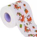 VIANOČNÝ TOALETNÝ PAPIER WC SANTA CLAUS ROLL Vtipný DARČEK