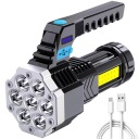 VOJENSKÁ TAKTICKÁ BATERKA MULTIFUNKČNÝ VYHĽADÁVAČ SO 7 LED BATÉRIOU