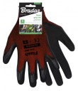 Ochranné rukavice Bradas FLASH GRIP RED, veľkosť 9