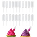 Dezertné pipety, súprava cukroviniek 25 kusov, 4ml