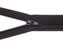 Rozdeľovací zips 75cm Čierny 10 ks