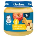 GERBER Jablkový dezert s piškótou po 6 mesiacoch.