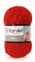 Priadza YarnArt Baby - 576 - červená