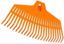 Hrable na lístie na trávu 420 mm oranžové