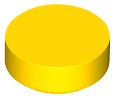 LEGO TILE 98138 1x1 žltá (1g) 1 ks.