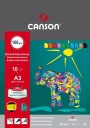 TECHNICKÝ BLOK A3 FAREBNÝ CANSON 10 listov