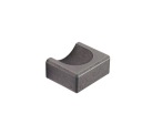 Nábytková úchytka FOLD 32 mm, antická šedá