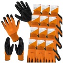 RUKAVICE pracovné rukavice, PROTIKLEPOVÝ NITRIL veľ. 10 XL - 12 párov