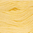 Bavlnené nite ARIADNA ozdobné vyšívacie nite LIGHT YELLOW 1508