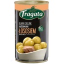 FRAGATA Zelené olivy plnené lososom 300g