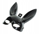 PLAYBOY MASK zajačik čierny hefner so zajačími uškami