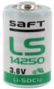 1x SAFT lítiová batéria LS14250 14250 3,6V 1/2AA