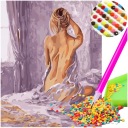 Diamantový vyšívací SET NUDE WOMAN Diamantová maľba DIAMANTOVÁ MOZAIKA