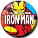 Malý odznak značky Marvel Iron Man ako darček