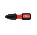 Silný magnetický bit PZ2 25mm ČIERNA