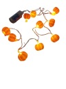 TEKVICE 10 X LED GARLAND SUPER JESEŇ HALLOWEN 30cm dekorácia na batérie 80